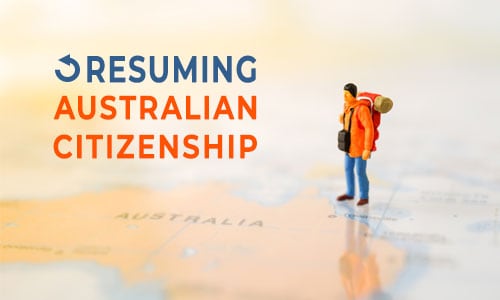 Resuming Australian Citizenship - immigration agency