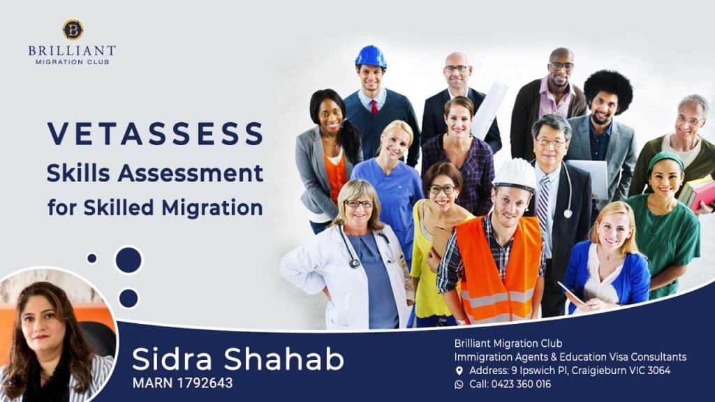 VETASSESS Skills Assessment for Skilled Migration - migration Agent Australia